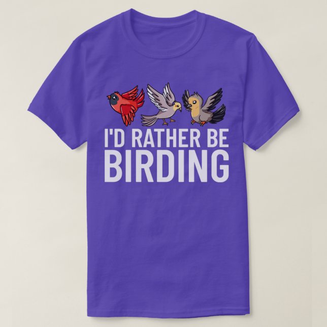 Bird Watching Birding Binocular Camera Beginner  5 T-Shirt (Design Front)