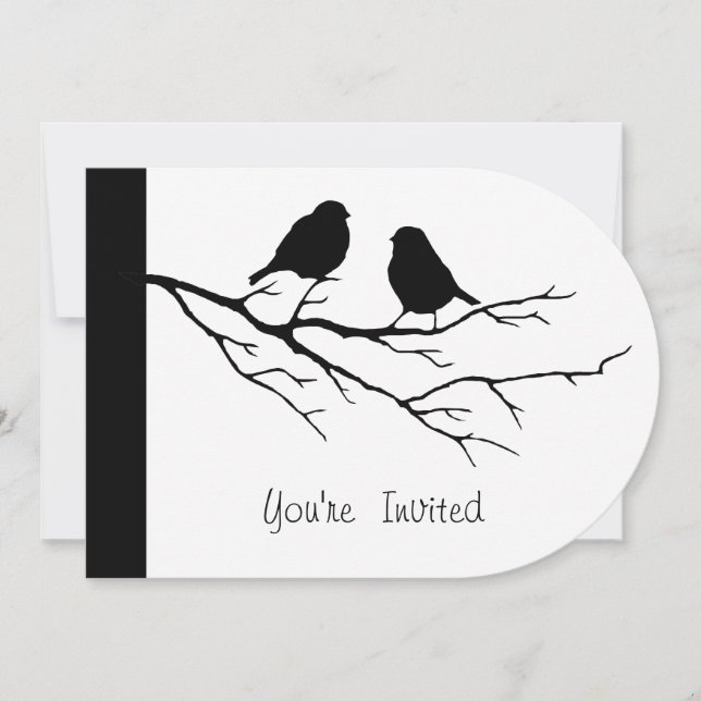 Bird Watching Birthday Party Invite to Customise (Front)