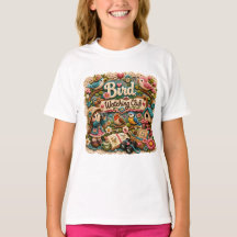 Bird Watching Club Kids T-Shirt | Cute Bird Lover