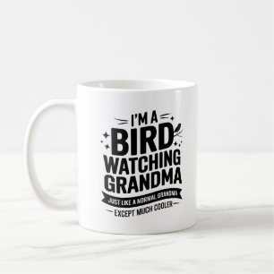 "Bird-Watching Grandma Mug