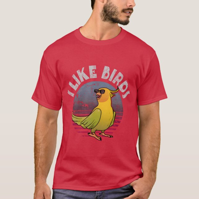 Bird Watching I Like Birds friend T-Shirt (Front)
