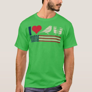 Bird Watching Ornithology friend retro T-Shirt
