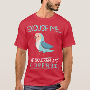 Bird Watching Parakeet Budgies gift T-Shirt