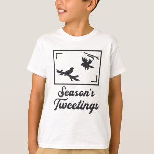 Bird Watching Season's Tweetings Birds Watcher T-Shirt