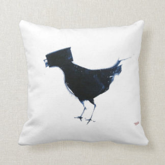 bird watching throw pillow