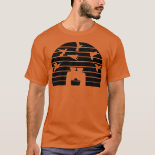 Bird Watching Vintage Birdwatching Birding T-Shirt