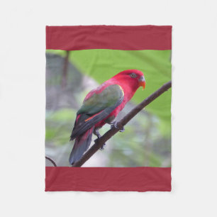 Bird Wings Branches Spring Garden Faith Fleece Blanket
