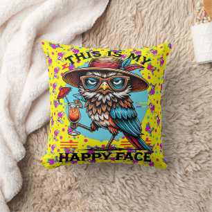 Bird with a Twist Cushion
