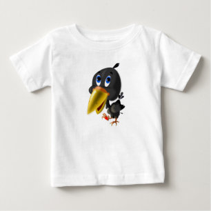 Bird with Heart Gift Funny Baby T-Shirt