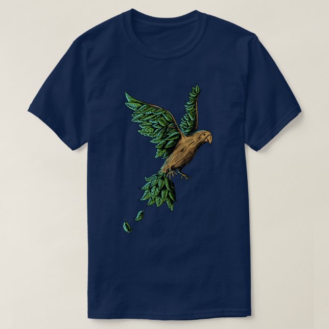 Bird wood  T-Shirt (Design Front)