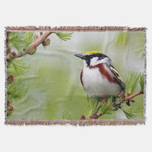 Bird yellow_blanket throw blanket