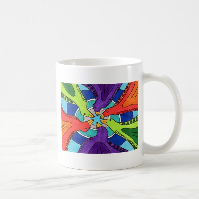 Birdal Huddle Coffee Mug (Right)