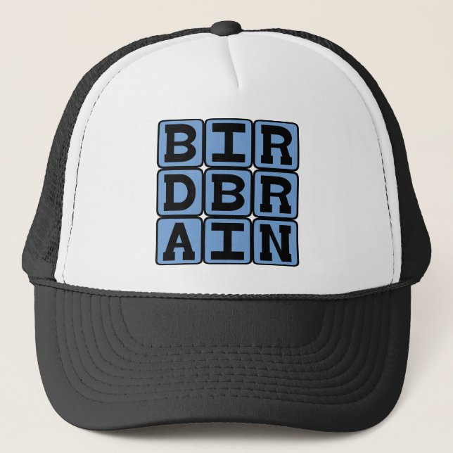 Birdbrain, Bird Watcher Trucker Hat (Front)
