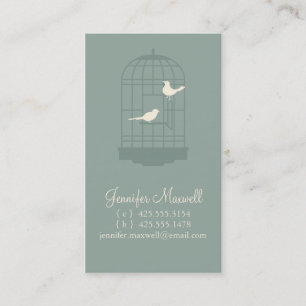 Birdcage Calling Card