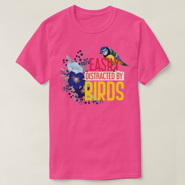 Birder Gift Bird Watching T-Shirt (Design Front)