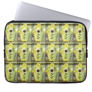 Birdhouse by Shirley Taylor Laptop Sleeve