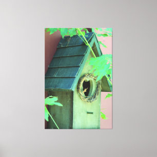 Birdhouse Canvas Art