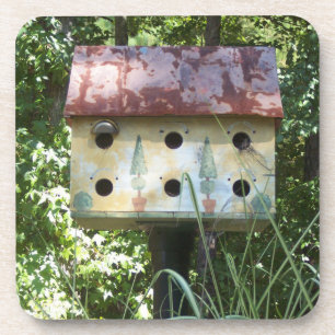 Birdhouse Coaster