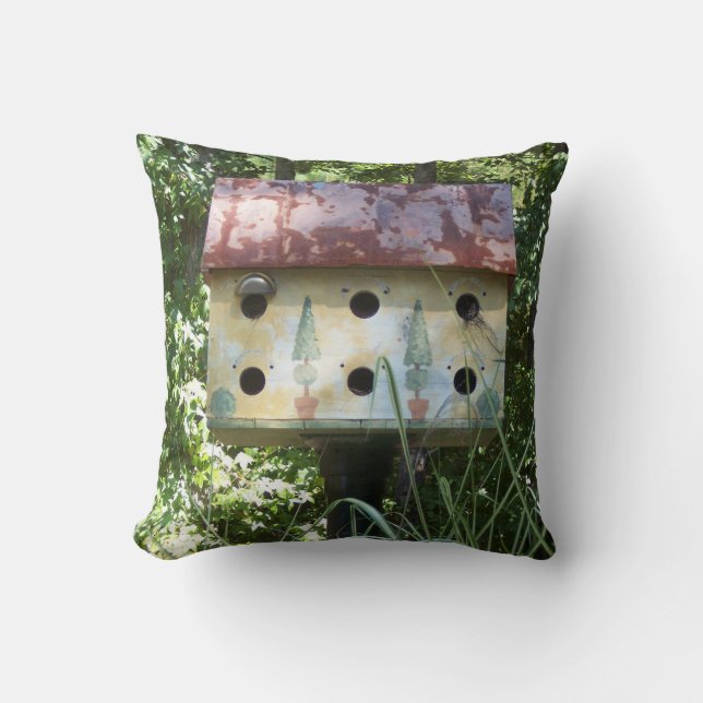 Birdhouse Cushion (Front)