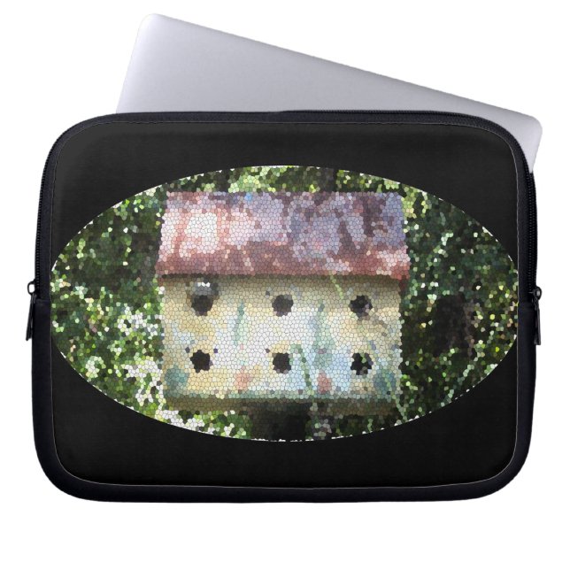 Birdhouse Edited Laptop Sleeve (Front)