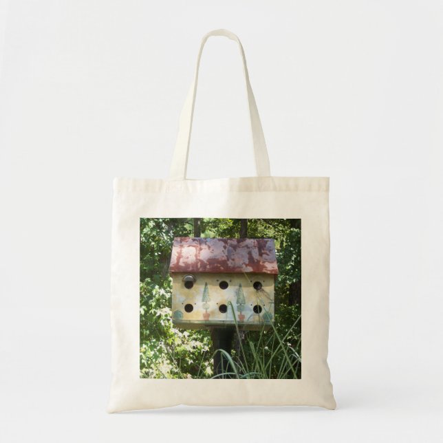 Birdhouse Tote Bag (Front)