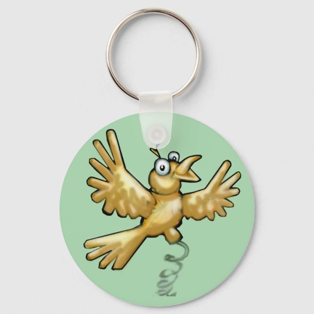 Birdie Key Ring (Front)