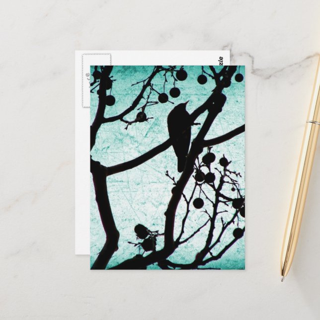 Birdie Postcard (Front/Back In Situ)