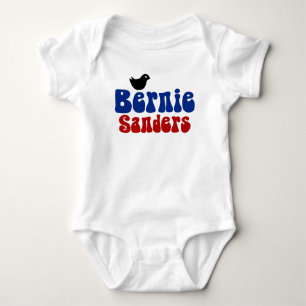 Birdie Sanders 2016 Retro Bernie Baby Bodysuit