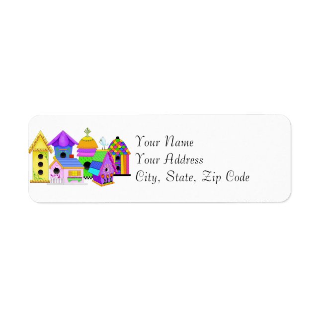 Birdie Village Address Labels (Front)