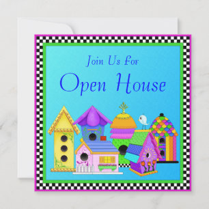 Birdie Village Open House Invitation