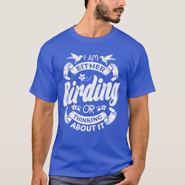 Birding Bird Nerd Bird Watching Gift boy T-Shirt (Front)