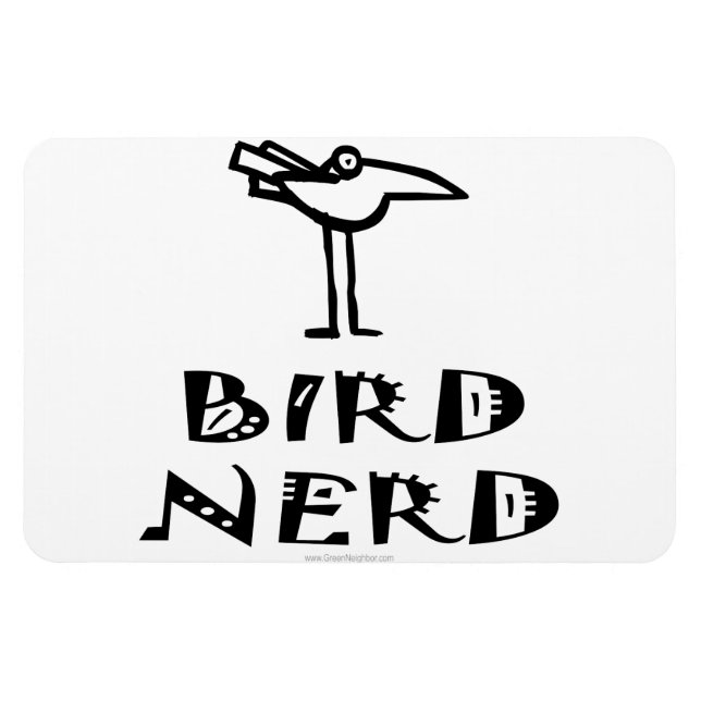 Birding, Birdwatching, Ornithology Magnet (Horizontal)