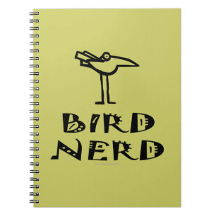 Birding, Birdwatching, Ornithology Spiral Notebook