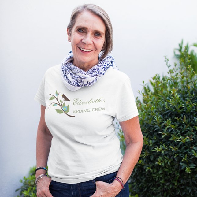 Birding Crew Birthday T-Shirt (Creator Uploaded)