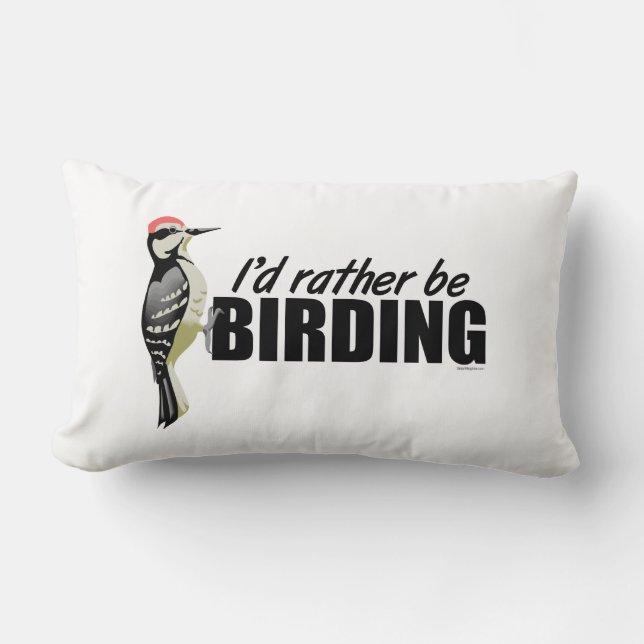 Birding Lumbar Cushion (Front)