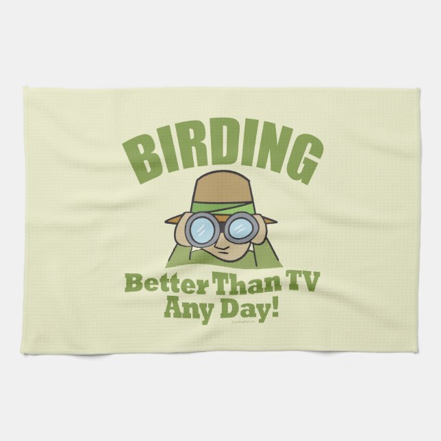 Birding Tea Towel (Horizontal)