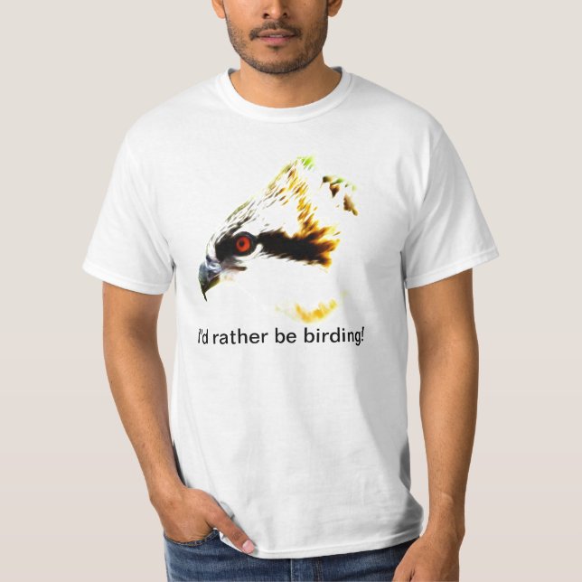 Birding tee shirt (Front)