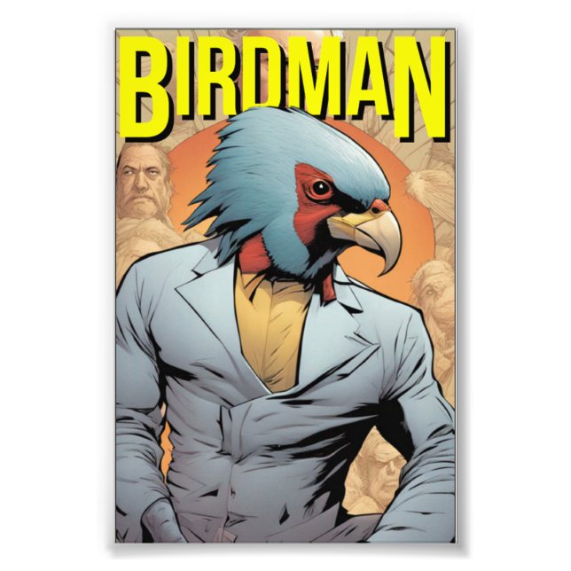 Birdman Comic Photo Print (Front)