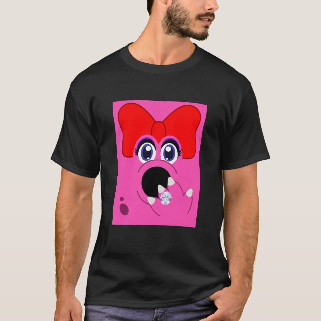Birdo  Fitted Scoop  T-Shirt (Front)