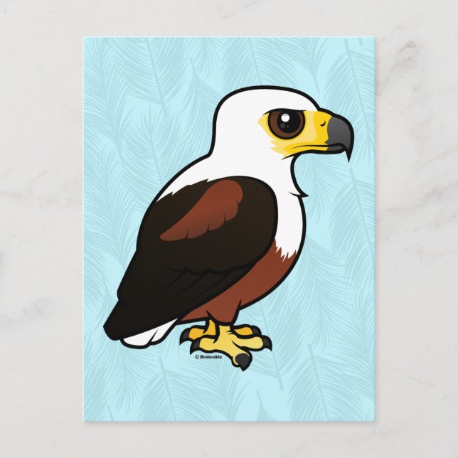 Birdorable African Fish-Eagle Postcard (Front)