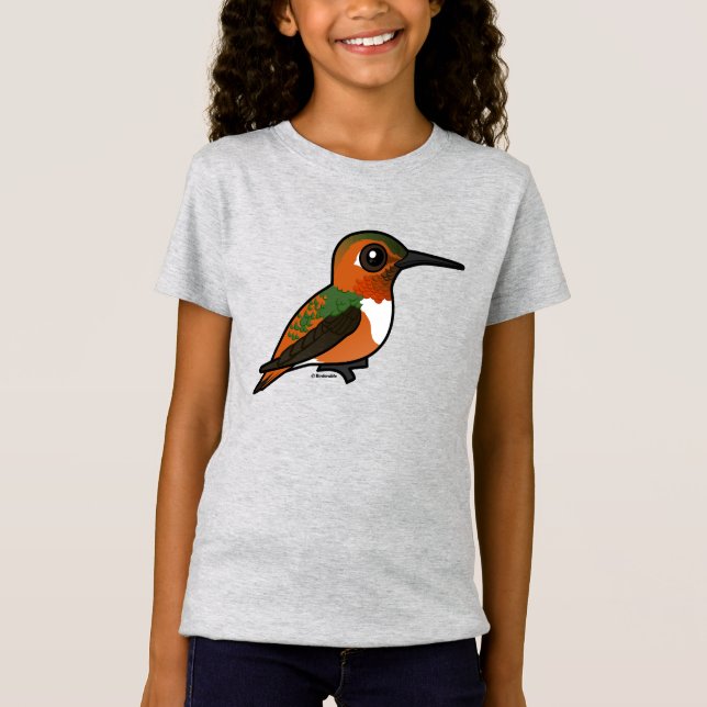 Birdorable Allen's Hummingbird T-Shirt (Front)