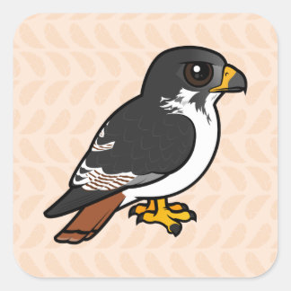 Birdorable Augur Buzzard Square Sticker