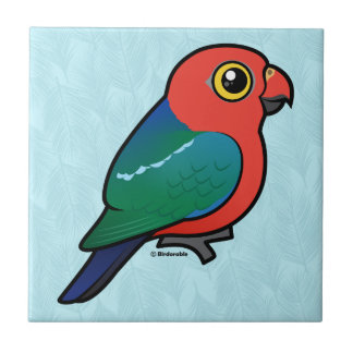 Birdorable Australian King-Parrot Tile