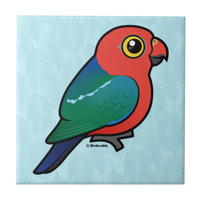 Birdorable Australian King-Parrot Tile (Front)