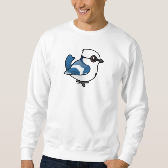 Birdorable Azure Tit Sweatshirt (Front)