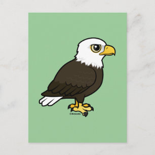 Birdorable Bald Eagle Postcard