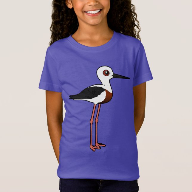 Birdorable Banded Stilt T-Shirt (Front)