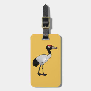Birdorable Black-necked Crane Luggage Tag