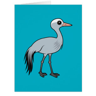 Birdorable Blue Crane