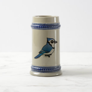 Birdorable Blue Jay Beer Stein